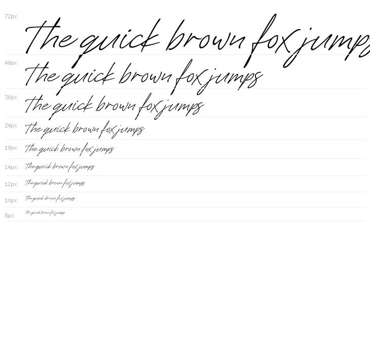 SilverlineScriptDemo-Regular Waterfall