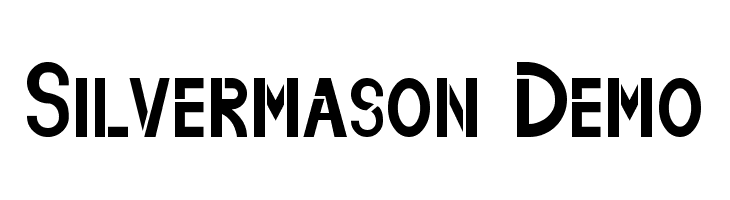 Silvermason Demo  Frei Schriftart Herunterladen