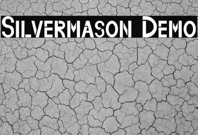 Silvermason Demo Font examples
