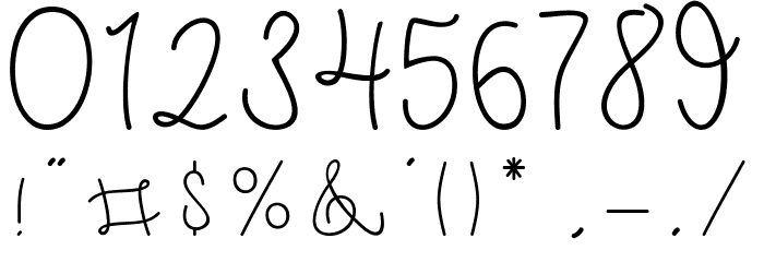 Silversmith Font OTHER CHARS