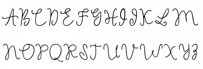 Silversmith Schriftart Groß