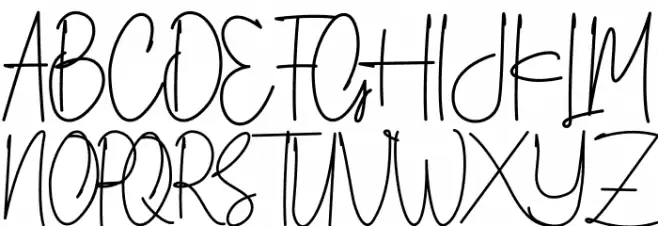Silverstain_Signature_Demo Schriftart Groß