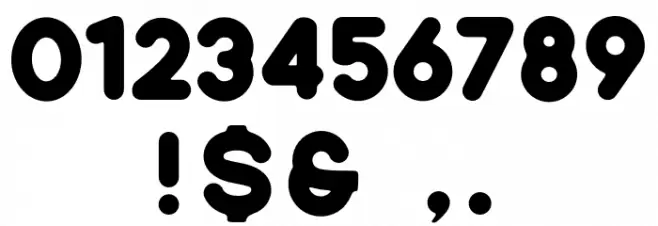 Silverstone Sans Round Font OTHER CHARS