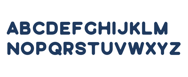 Silverstone Sans Round Lowercase