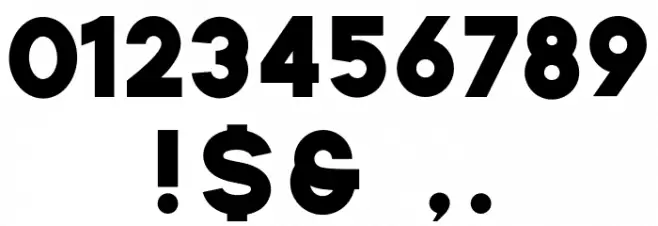Silverstone Sans Font OTHER CHARS