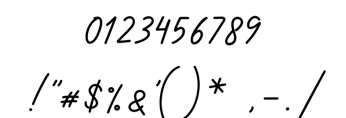 Silverstone Font OTHER CHARS