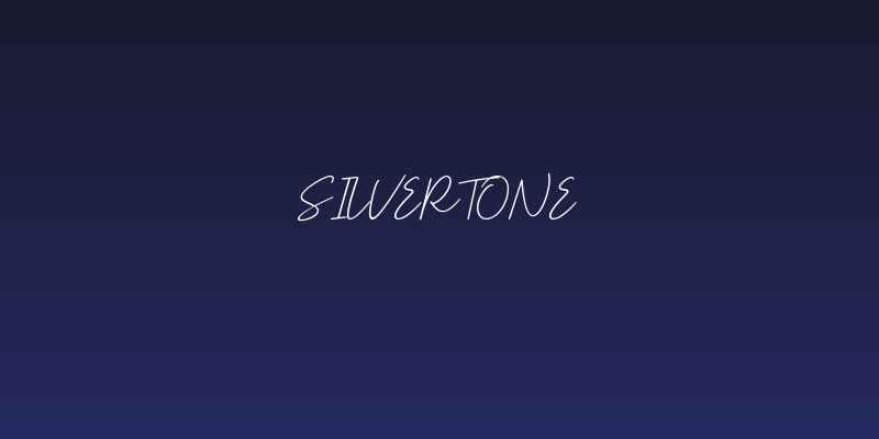 Silvertone Social Header