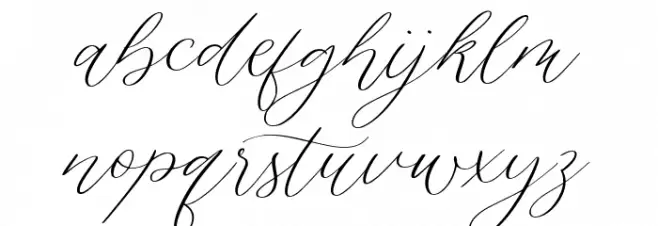 Silverweed Font LOWERCASE