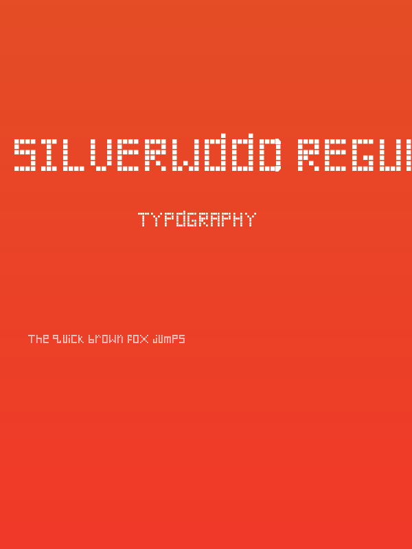 Silverwood Regular Poster