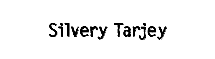 Silvery Tarjey फ़ॉन्ट