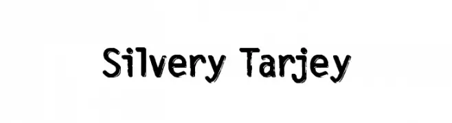 Silvery Tarjey  नि: शुल्क फ़ॉन्ट्स डाउनलोड