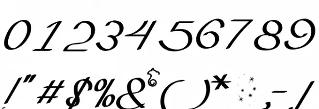 Silvester Font OTHER CHARS