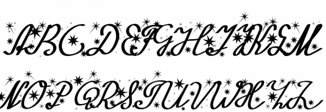 Silvester 字体 大写