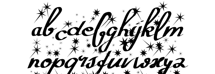Silvester Font LOWERCASE