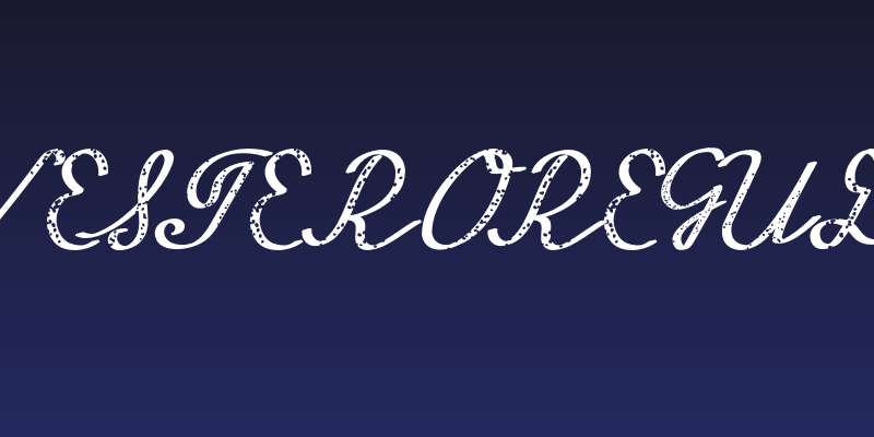 SilvesteroRegular Social Header