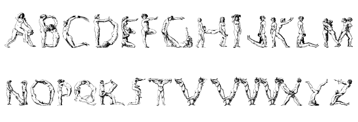 SilvestreBodies Font LOWERCASE