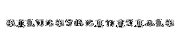 SilvestreInitials Font