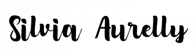 Silvia Aurelly  Frei Schriftart Herunterladen
