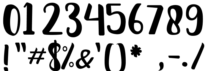 Silvia Aurelly Font OTHER CHARS