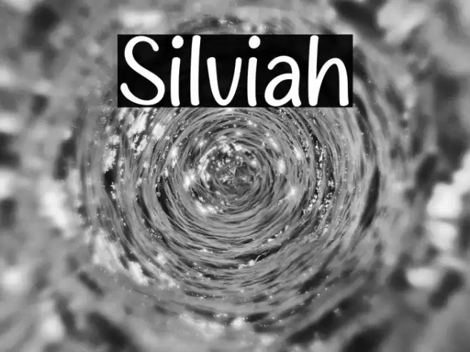 Silviah Font examples