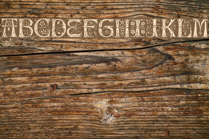 Silvus Font examples