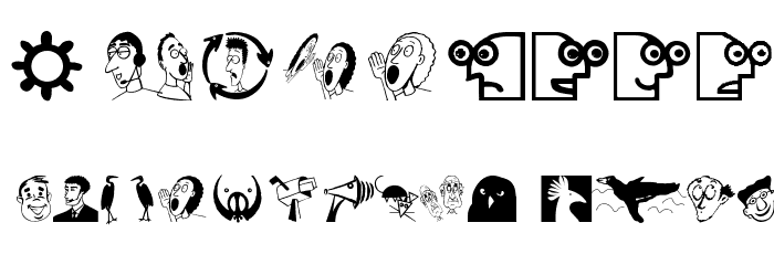 SimPlexBats Font OTHER CHARS