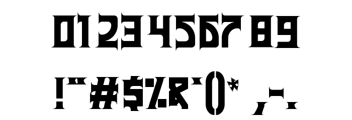 Simalakama Font OTHER CHARS