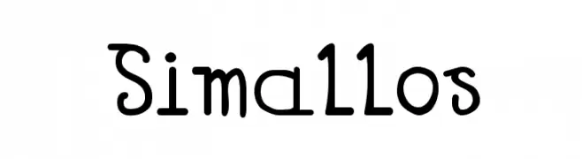 Simallos  Frei Schriftart Herunterladen