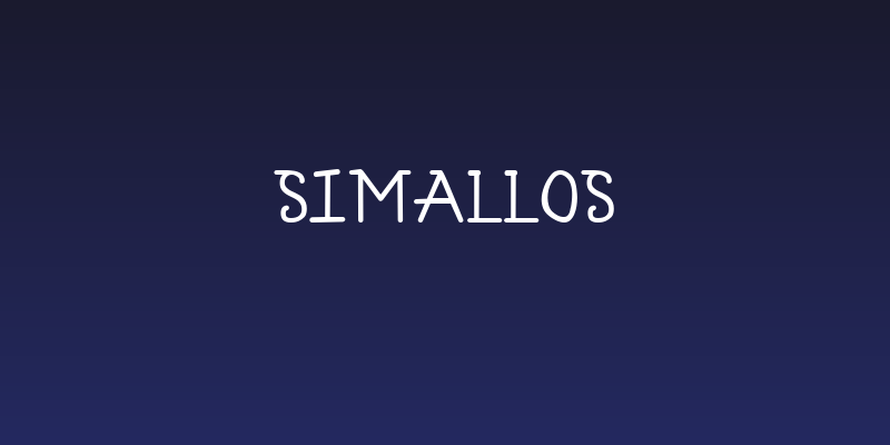 Simallos Social Header