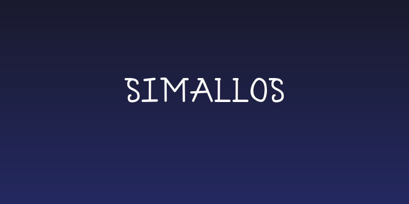 Simallos Social Header