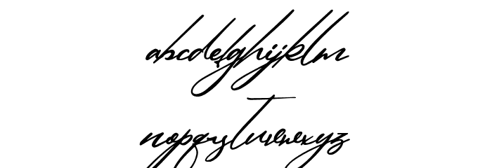 Simanice-Demo Font LOWERCASE