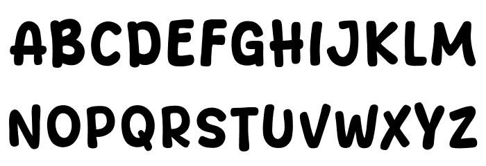 Simanja Font UPPERCASE