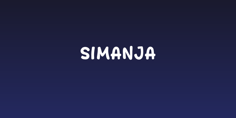 Simanja Social Header