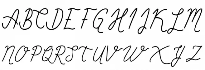 SimbokPudjieFree 字体 大写