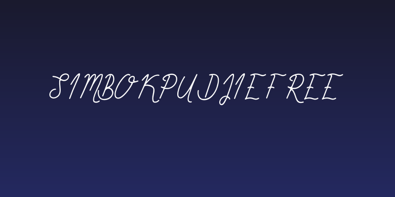 SimbokPudjieFree Social Header