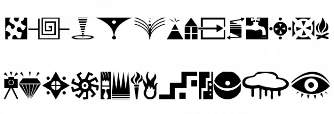 Simbolos 1 Font OTHER CHARS