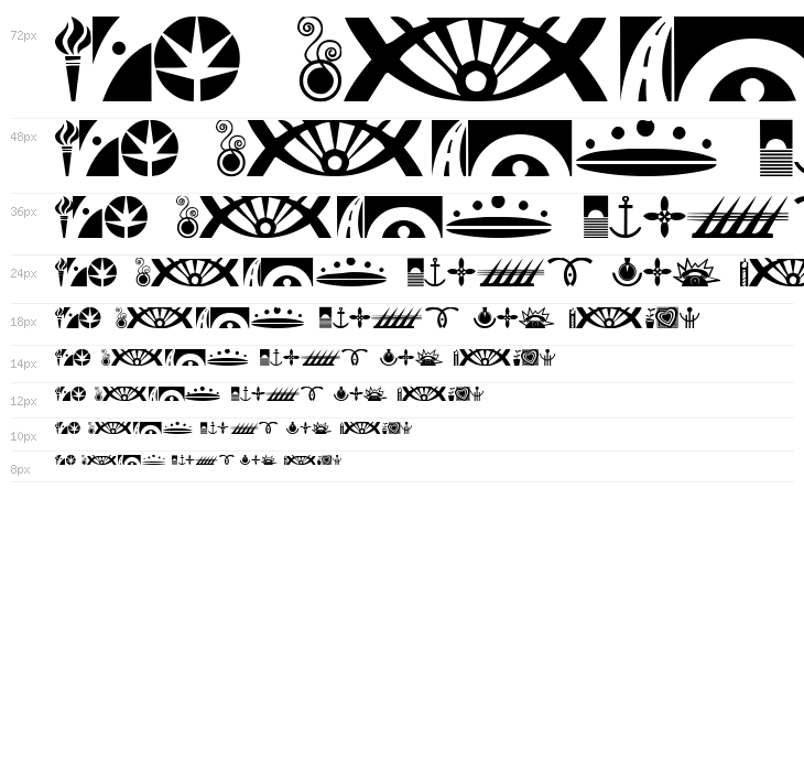 Simbolos 1 Waterfall