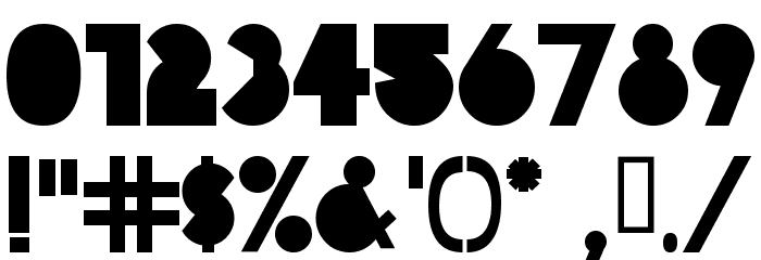 Simcha Font OTHER CHARS