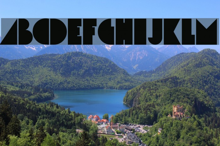 Simcha Font examples