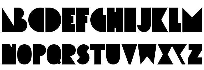 Simcha Font LOWERCASE