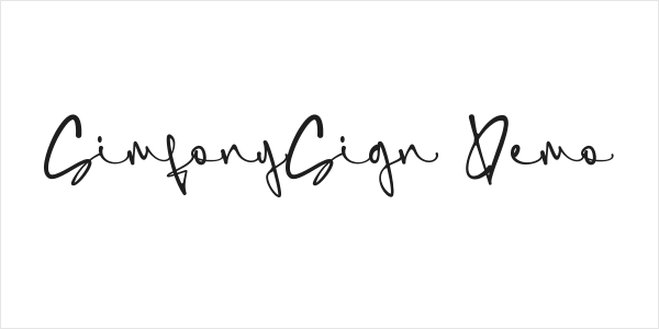 SimfonySign-Demo Logo