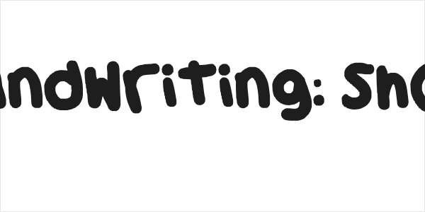 Simmone's Handwriting: Shards of Glass Logo