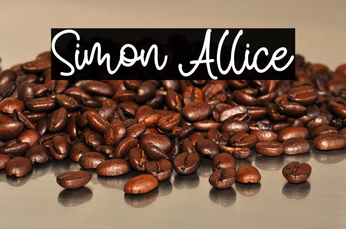 Simon Allice Example 3