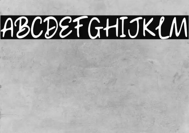 Simon Blooming Demo Font examples