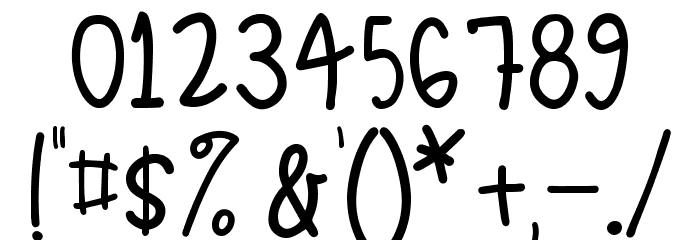 Simon Regular Font OTHER CHARS