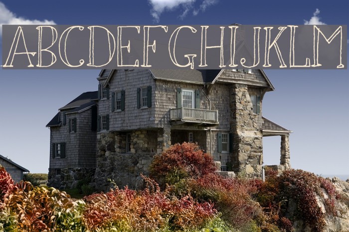 Simon Script Font examples