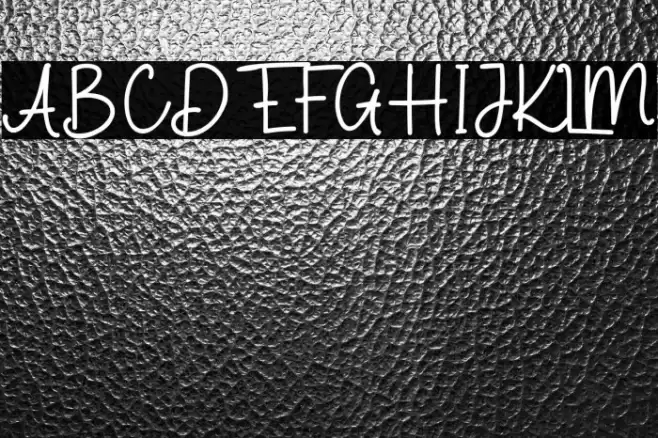 SimonAllice Font examples