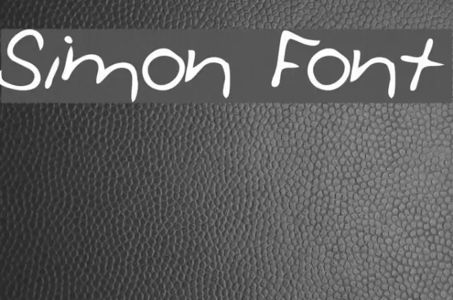 Simon Font examples