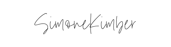 Simone Kimber Font