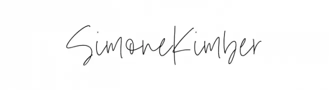 Simone Kimber  Frei Schriftart Herunterladen
